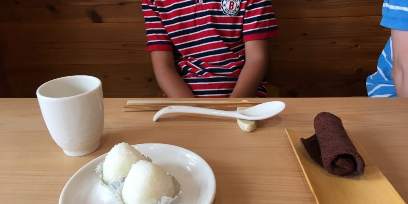 ちこさんのおむすびと息子さん